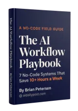 The AI Workflow Playbook — free no-code field guide