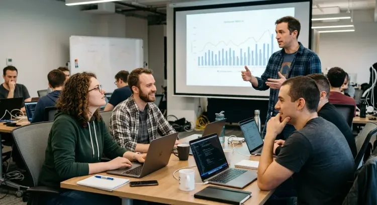 Anthropic and OpenAI logos on a stage at TechCrunch Disrupt 2026, representing AI innovation.
